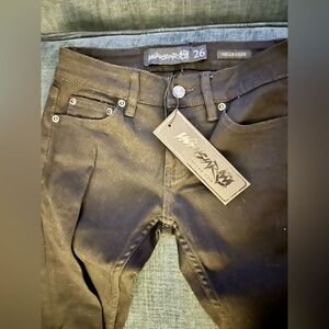 Black Wornstar Hellraiser Bootcut Jeans size 26